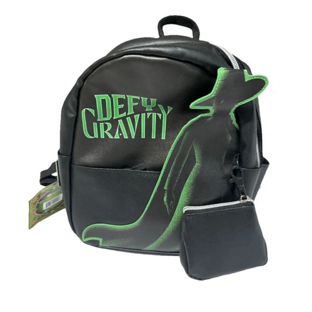 Defy Gravity Wicked The Movie 2024, Faux Leather  Mini Backpack NWT Elphaba